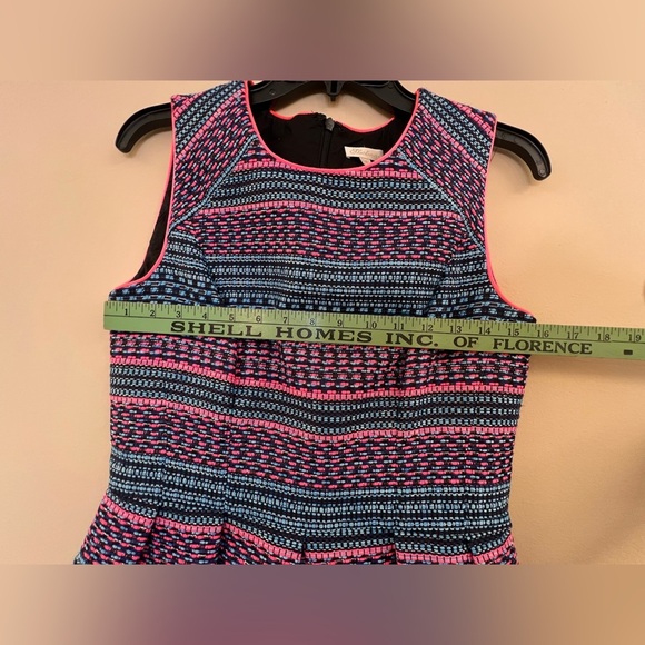 Shoshanna Pleated Waist Dress - Picture 6 of 10